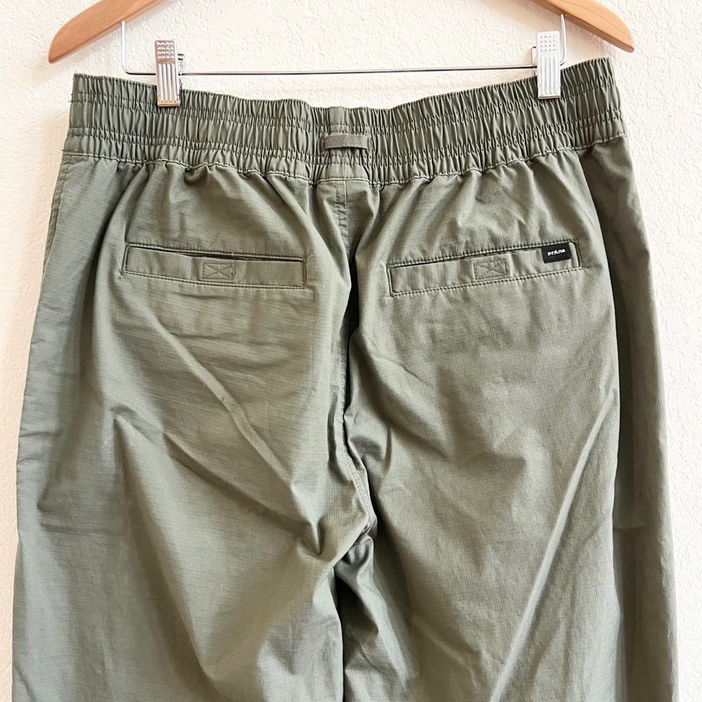Prana‎ Palisades Ripstop E-Waist Pants Jogger in Rye Green Gorpcore Size L - Picture 11 of 15